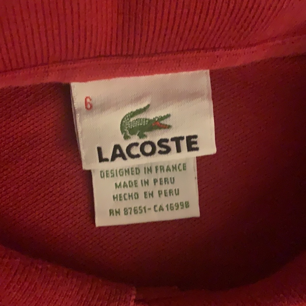 ** SOLD ** LACOSTE  Polo Bundle! 3 for price of 1 ?!!! YES!!! - Picture 8 of 8